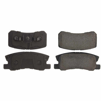 Centric Parts Disc Brake Pad Set Premium Ceramic with Shims and Hardware 301.08680