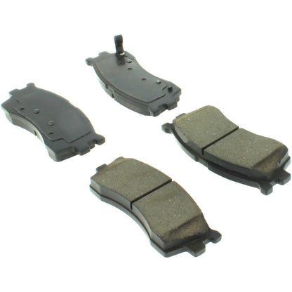 Centric Parts Disc Brake Pad Set Premium Ceramic with Shims and Hardware 301.08890