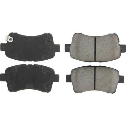 Centric Parts Disc Brake Pad Set Premium Ceramic with Shims and Hardware 301.09370
