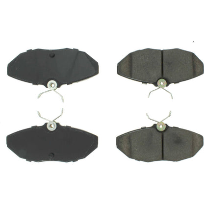 Centric Parts Disc Brake Pad Set Premium Ceramic with Shims and Hardware for 2003-2005 Jaguar S-Type, Vanden Plas 2004-2005, XJ8 2004 301.09440