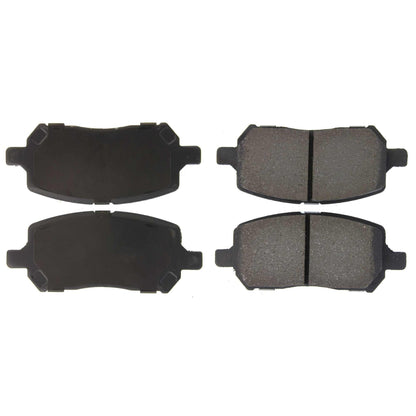 Centric Parts Disc Brake Pad Set with High Performance Shims 301.09560