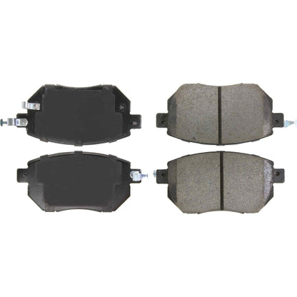 Centric Parts Disc Brake Pad Set Premium Ceramic with Shims and Hardware for 2003-2005 Infiniti FX35/FX45, 2005-2006 Nissan Altima, 2004-2008 Maxima, 2003-2007 Murano, 2009-2011 Murano 301.09690
