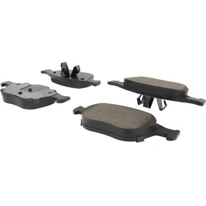 Centric Parts Disc Brake Pad Set Premium Ceramic with Shims and Hardware for 2002-2004 Ford Focus 2010-2013 Transit Connect 301.09700