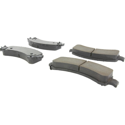 Centric Parts Disc Brake Pad Set with High Performance Shims for 100% Asbestos Free Ceramic Formula 301.09740