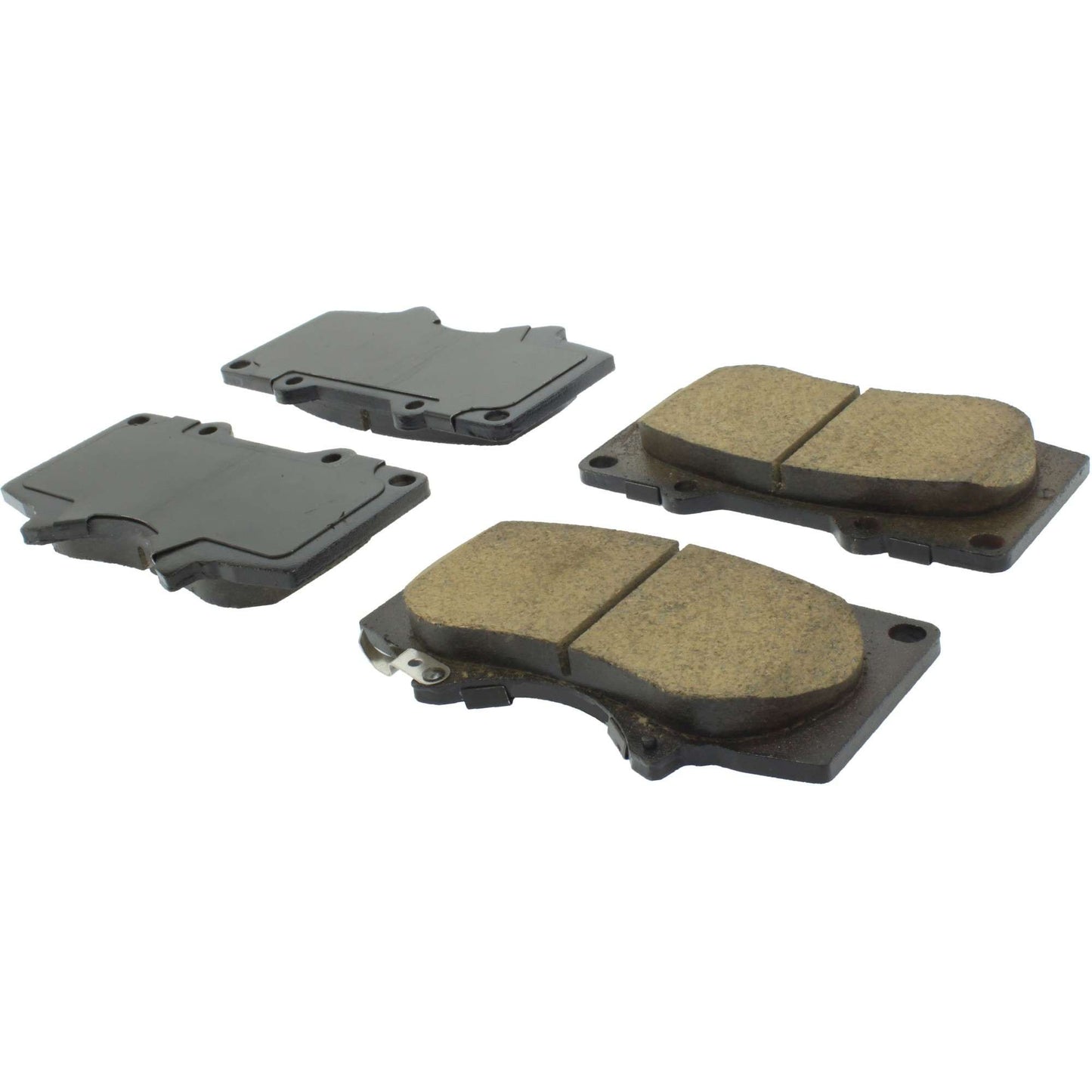 Centric Parts Disc Brake Pad Set with High Performance Shims for Passenger Cars and Light Duty Trucks 301.09760