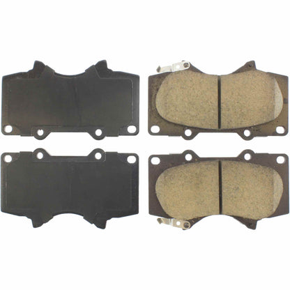 Centric Parts Disc Brake Pad Set with High Performance Shims for Passenger Cars and Light Duty Trucks 301.09760