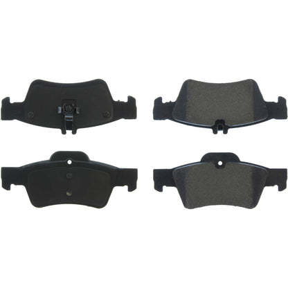 Stoptech Centric 07-18 Mercedes CLS550 Premium Ceramic Rear Disc Brake Pads 301.09860