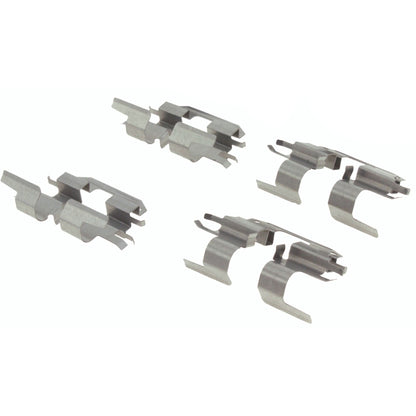 Centric Parts Disc Brake Pad Set with High Performance Shims for Passenger Cars and Light Duty Trucks 301.10040