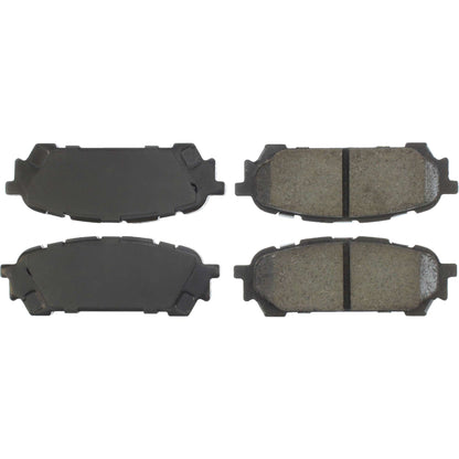 Centric Parts Disc Brake Pad Set with High Performance Shims for Passenger Cars and Light Duty Trucks 301.10040