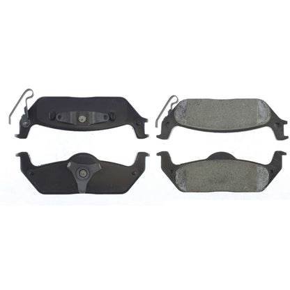 Centric Parts Disc Brake Pad Set Premium Ceramic with Shims and Hardware for Ford F‑150 2004‑2011, Lobo 2003‑2015, Lincoln Mark LT 2006‑2010 301.10120