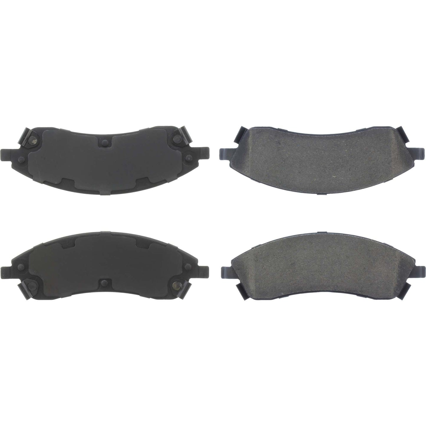 Centric Parts Disc Brake Pad Set with High Performance Shims for Passenger Cars and Light Duty Trucks 301.10190