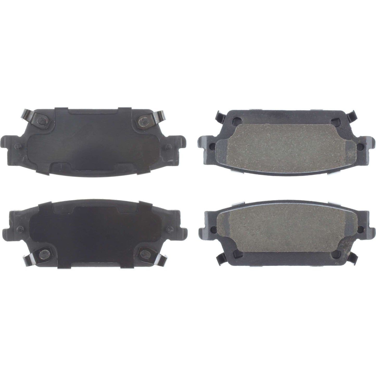 Centric Parts Disc Brake Pad Set with High Performance Shims for Passenger Cars and Light Duty Trucks 301.10200