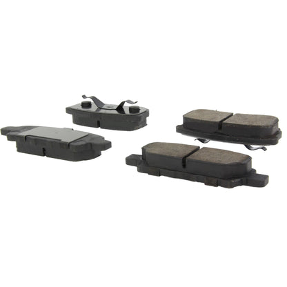 Centric Parts Disc Brake Pad Set Premium Ceramic with Shims and Hardware for 2007-2017 Jeep Compass, Patriot, Chrysler 200, Dodge Avenger, Caliber, Sebring, Mitsubishi Lancer, Outlander 301.10370