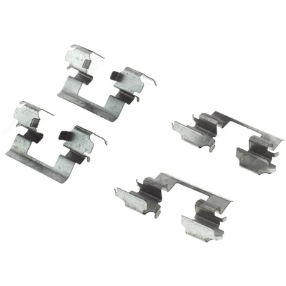 Centric Parts Disc Brake Pad Set Premium Ceramic with Shims and Hardware for 2007-2017 Jeep Compass, Patriot, Chrysler 200, Dodge Avenger, Caliber, Sebring, Mitsubishi Lancer, Outlander 301.10370