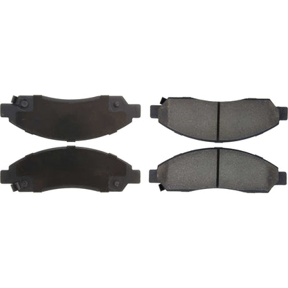 Centric Parts Disc Brake Pad Set with High Performance Shims for Passenger Cars and Light Duty Trucks 301.10390