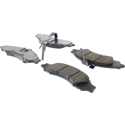 Centric Parts Disc Brake Pad Set Premium Ceramic with High Performance Shims for 100% Asbestos Free Formula 301.10430