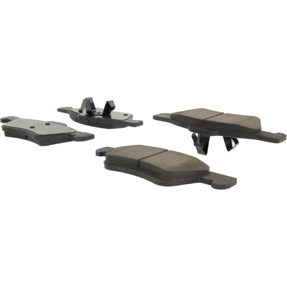 Centric Parts Disc Brake Pad Set with High Performance Shims for Passenger Cars and Light Duty Trucks 301.10470