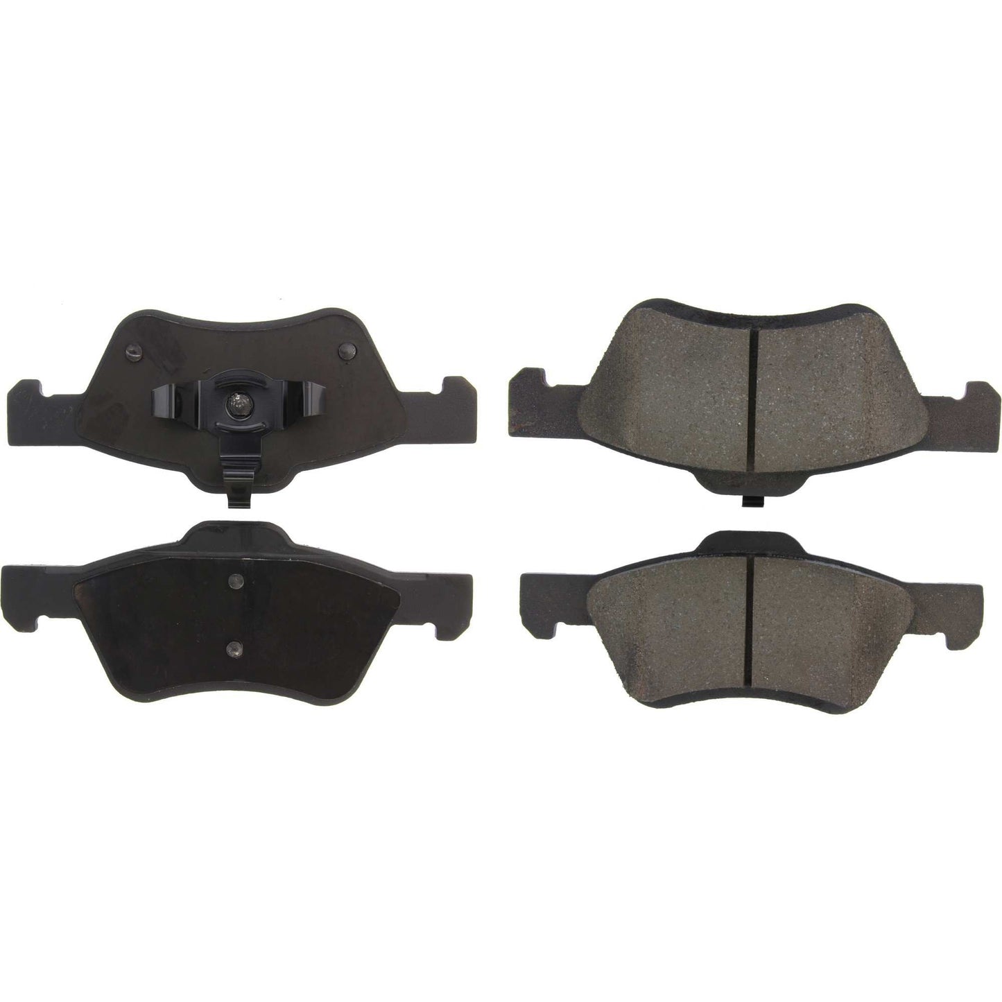 Centric Parts Disc Brake Pad Set with High Performance Shims for Passenger Cars and Light Duty Trucks 301.10470