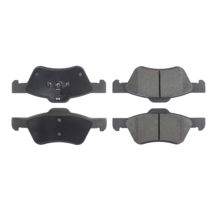 Centric Parts Premium Ceramic Brake Pads with Shims and Hardware 301.10472