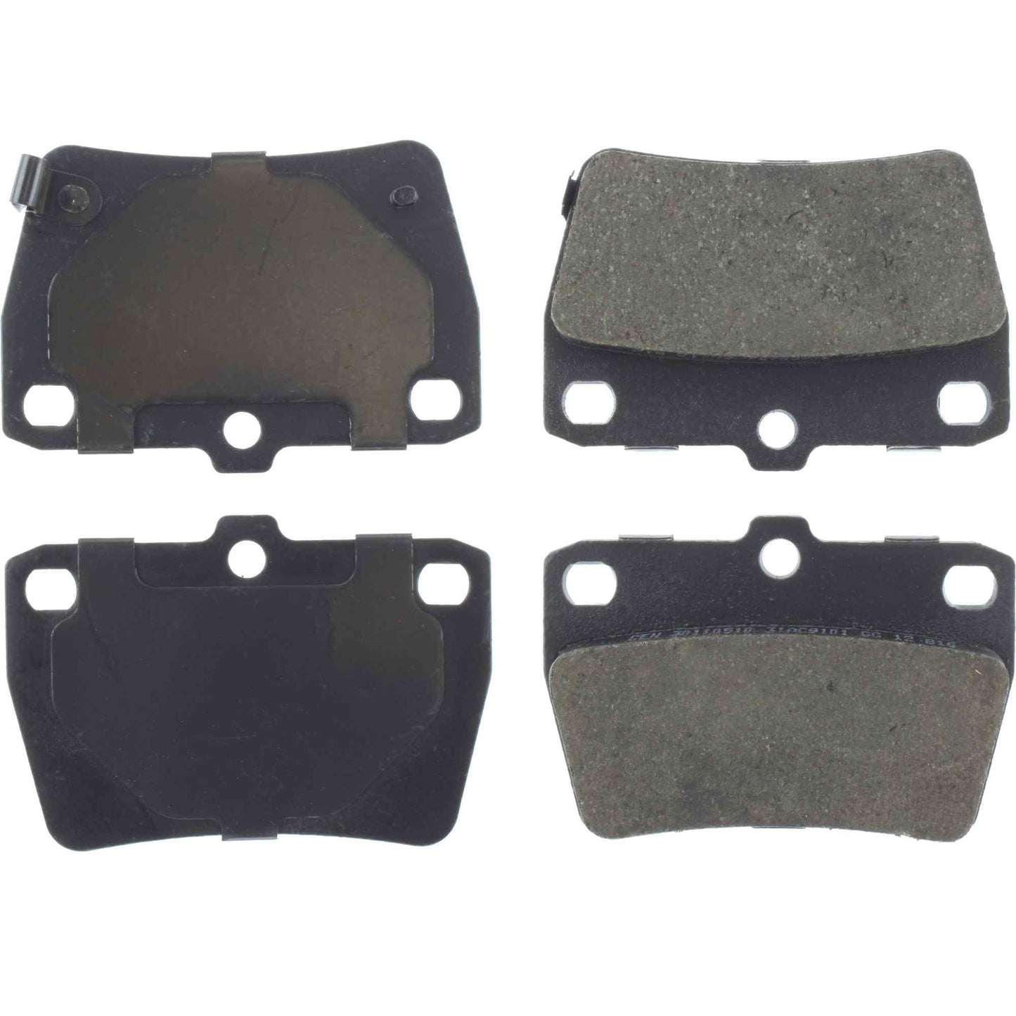 Centric Parts Disc Brake Pad Set Premium Ceramic with Shims and Hardware for 2004-2005 Toyota RAV4 301.10510