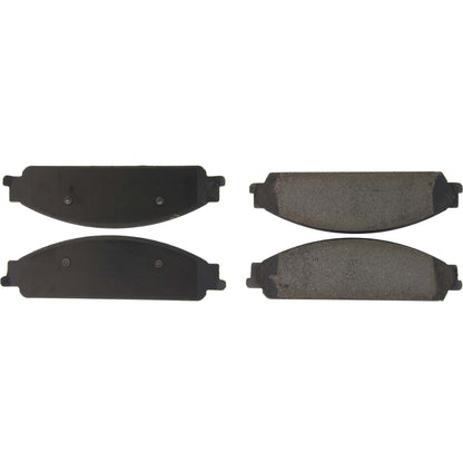 Centric Parts Disc Brake Pad Set Premium Ceramic with Shims for 2005-2009 Ford Five Hundred Freestyle Taurus Taurus X Mercury Montego Sable 301.10700