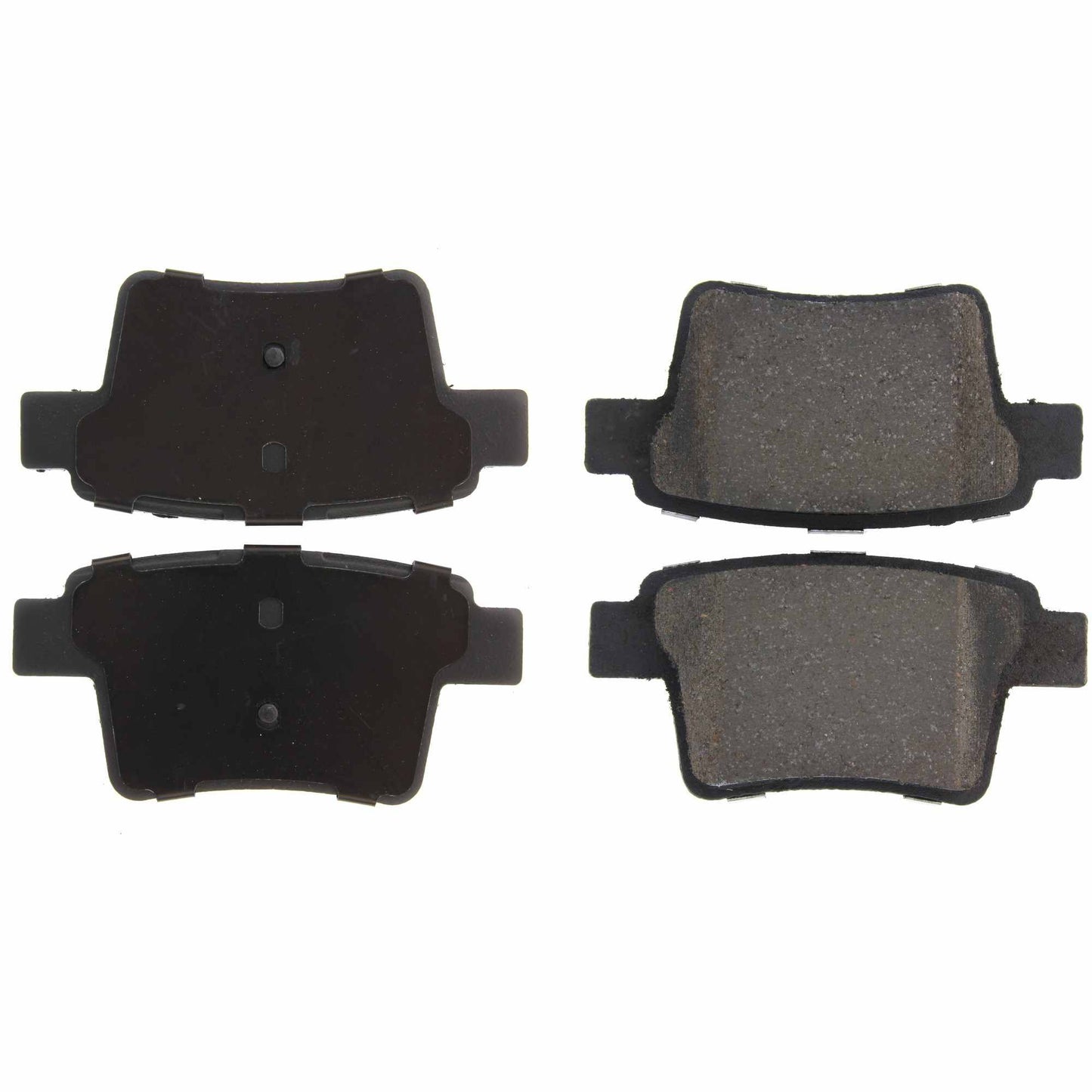 Centric Parts Disc Brake Pad Set Premium Ceramic with Shims and Hardware for 2005-2009 Ford Five Hundred Freestyle Mondeo Taurus X Jaguar X-Type Mercury Montego Sable 301.10710