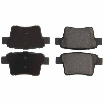 Centric Parts Disc Brake Pad Set Premium Ceramic with Shims and Hardware for 2005-2009 Ford Five Hundred Freestyle Mondeo Taurus X Jaguar X-Type Mercury Montego Sable 301.10710
