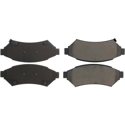 Centric Parts Disc Brake Pad Set Premium Ceramic with Shims and Hardware for 2005-2009 Buick Allure, LaCrosse, Terraza, Chevrolet Uplander, Pontiac Grand Prix, Montana, Saturn Relay, VPG MV-1
