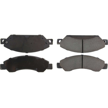 Centric Parts Disc Brake Pad Set Premium Ceramic with Shims and Hardware for 2005-2008 Cadillac Escalade, Chevrolet Avalanche, GMC Sierra 1500