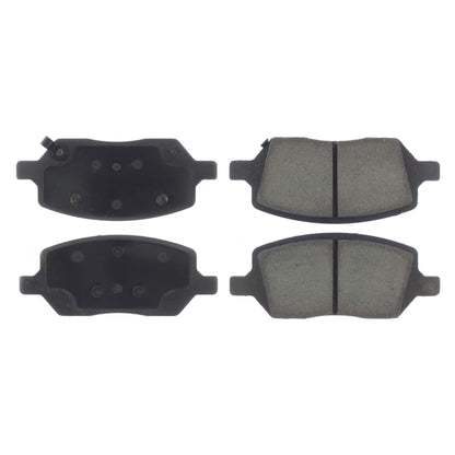 Centric Parts Disc Brake Pad Set Premium Ceramic with Shims and Hardware for 2005-2009 Buick Terraza Chevrolet Uplander Pontiac Montana Saturn Relay Mobility Ventures MV-1 VPG MV-1 301.10930