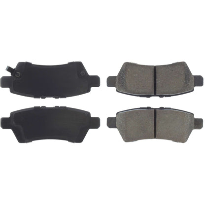 Centric Parts Disc Brake Pad Set Premium Ceramic with Shims and Hardware for 2004-2012 Nissan Pathfinder 301.11010