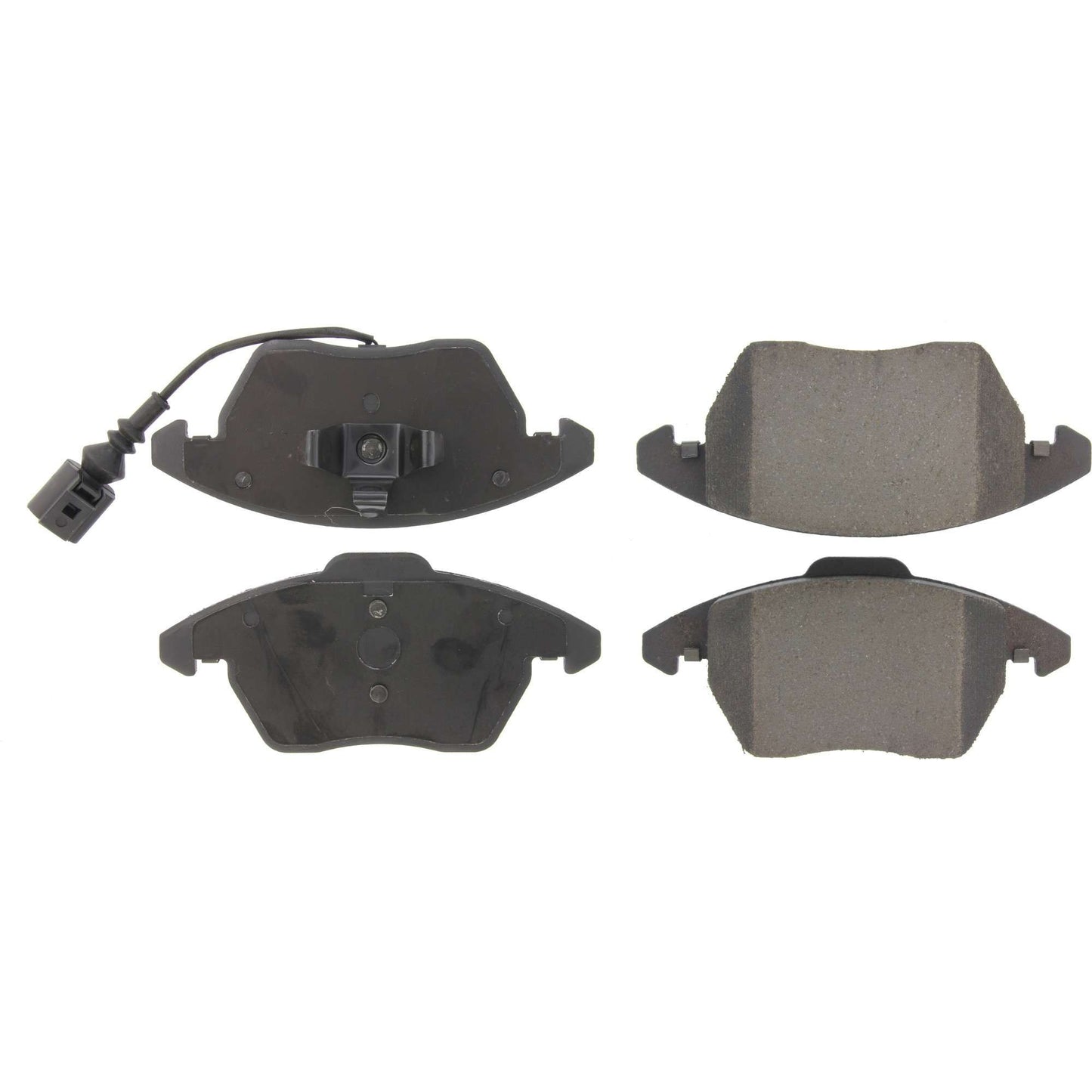 Centric Parts Disc Brake Pad Set Premium Ceramic with Shims and Hardware for 2005-2018 Audi A1/A3/TT Seat Altea 301.11070