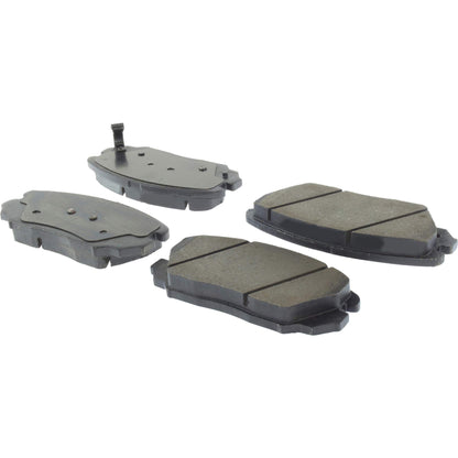 Centric Parts Disc Brake Pad Set Premium Ceramic with Shims and Hardware for 2006-2011 Hyundai Azera 2005-2009 Sonata 2007-2009 Kia Amanti 301.11250