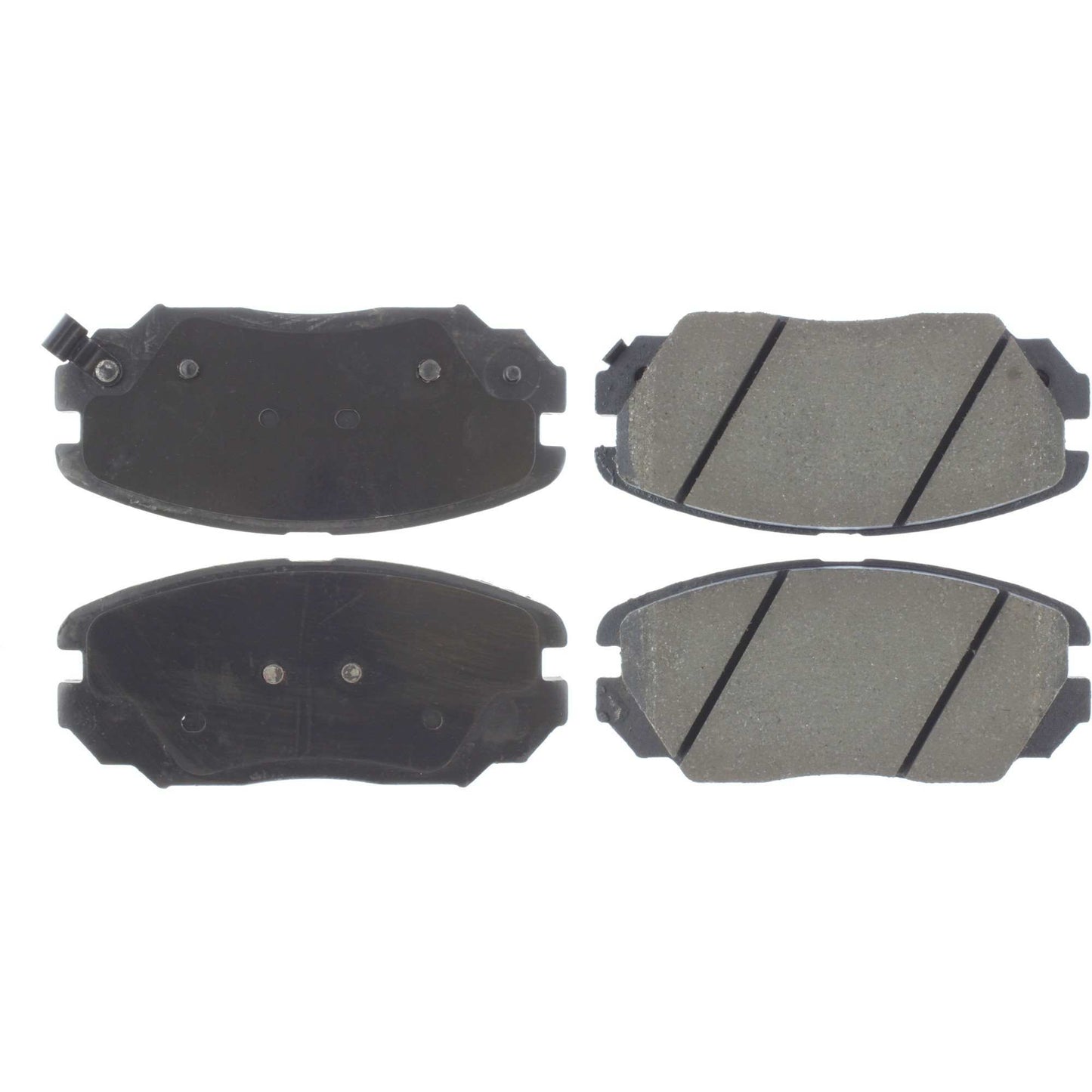 Centric Parts Disc Brake Pad Set Premium Ceramic with Shims and Hardware for 2006-2011 Hyundai Azera 2005-2009 Sonata 2007-2009 Kia Amanti 301.11250