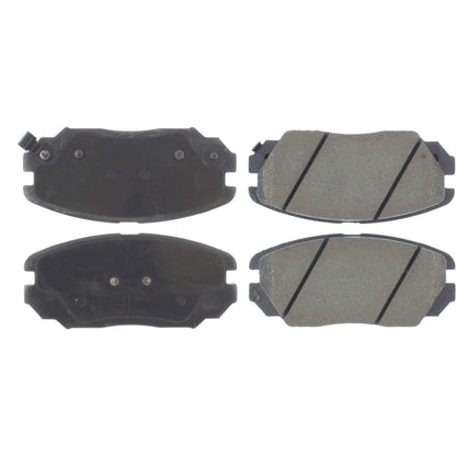 Centric Parts Disc Brake Pad Set Premium Ceramic with Shims and Hardware for 2006-2011 Hyundai Azera 2005-2009 Sonata 2007-2009 Kia Amanti 301.11250