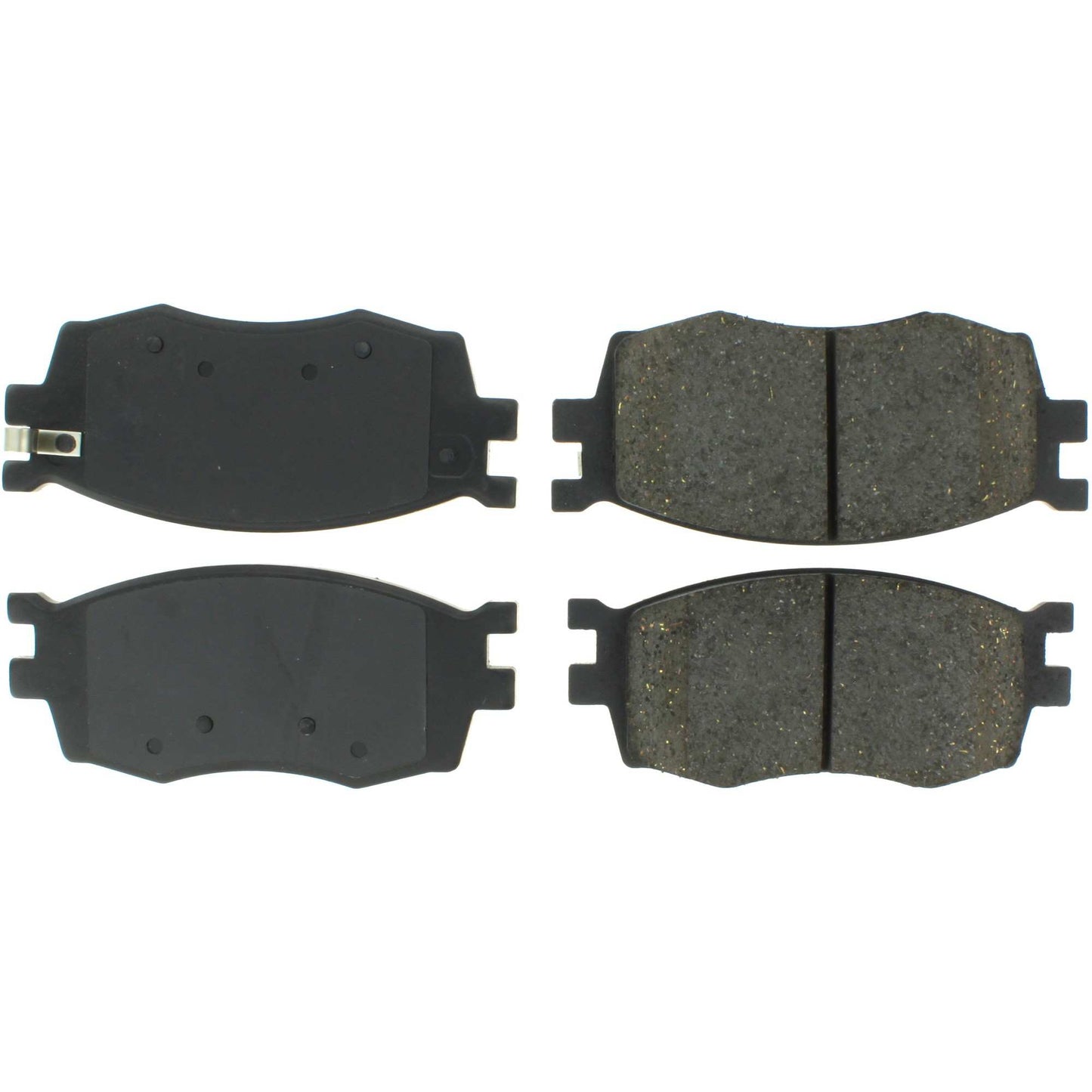 Centric Parts Disc Brake Pad Set Premium Ceramic with Shims and Hardware 2012-2006 Dodge Attitude 2011-2006 Hyundai Accent 2011-2006 Kia Rio 2011-2006 Rio5 301.11560