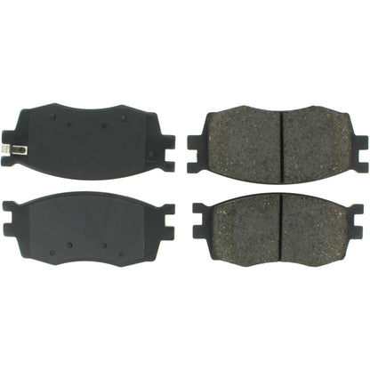 Centric Parts Disc Brake Pad Set Premium Ceramic with Shims and Hardware 2012-2006 Dodge Attitude 2011-2006 Hyundai Accent 2011-2006 Kia Rio 2011-2006 Rio5 301.11560
