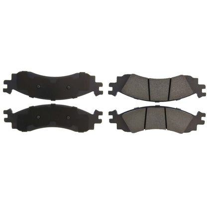 Centric Parts Disc Brake Pad Set Premium Ceramic with Shims and Hardware for 2006-2012 Ford Explorer Taurus Mercury Mountaineer