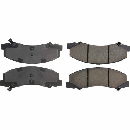 Centric Parts Disc Brake Pad Set Premium Ceramic with Shims and Hardware for 2008-2016 Buick Allure LaCrosse Lucerne Cadillac DTS Chevrolet Impala Monte Carlo 301.11590