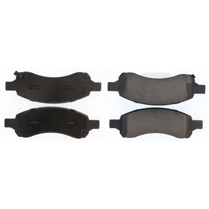 Centric Parts Disc Brake Pad Set Premium Ceramic with Shims and Hardware for 2008-2017 Buick Enclave, 2017-2009 Chevrolet Traverse