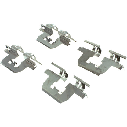 Centric Parts Disc Brake Pad Set Premium Ceramic with Shims and Hardware for Fiat 124 Spider 2017-2020 Mazda MX‑5 Miata 2006-2020 301.11800