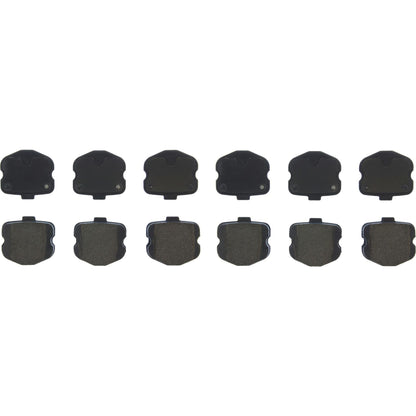 Centric Parts Disc Brake Pad Set Premium Ceramic with Shims and Hardware for 2006-2013 Chevrolet Corvette 301.11850