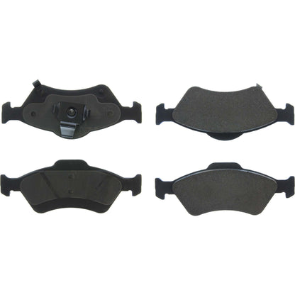 Centric Parts Disc Brake Pad Set Premium Ceramic with Shims for 2006-2009 Honda Fit 301.12000