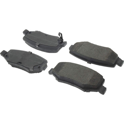 Centric Parts Disc Brake Pad Set Premium Ceramic with Shims and Hardware for Dodge Nitro 2007-2011 Jeep Liberty 2008-2013 Wrangler 2007-2018 301.12740
