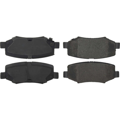 Stoptech Centric Premium Ceramic Brake Pads Shims and Hardware - Rear 301.12740