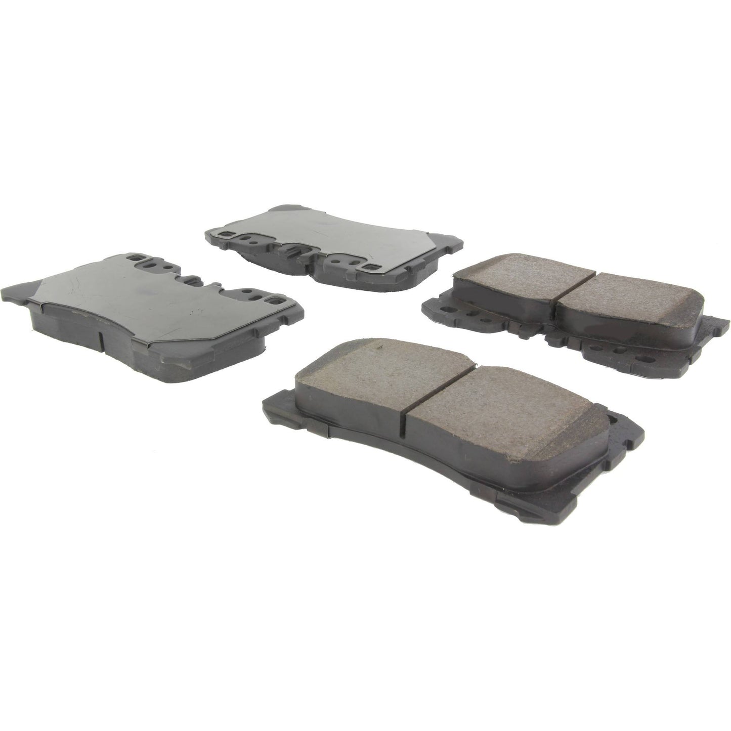 Centric Parts Disc Brake Pad Set Premium Ceramic with Shims for 2007-2017 Lexus LS460, 2018-2022 Lexus LS500 and LS500h, 2008-2016 Lexus LS600h, 2020-2022 Toyota Mirai Part 301.12820
