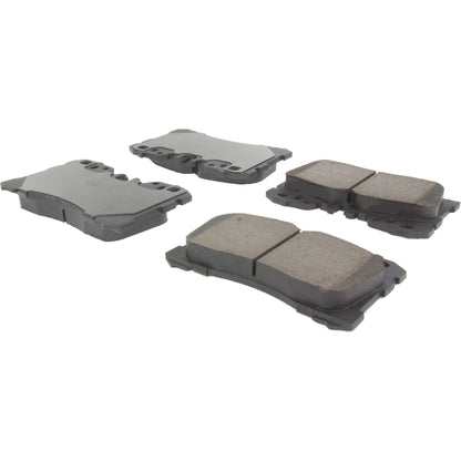 Centric Parts Disc Brake Pad Set Premium Ceramic with Shims for 2007-2017 Lexus LS460, 2018-2022 Lexus LS500 and LS500h, 2008-2016 Lexus LS600h, 2020-2022 Toyota Mirai Part 301.12820