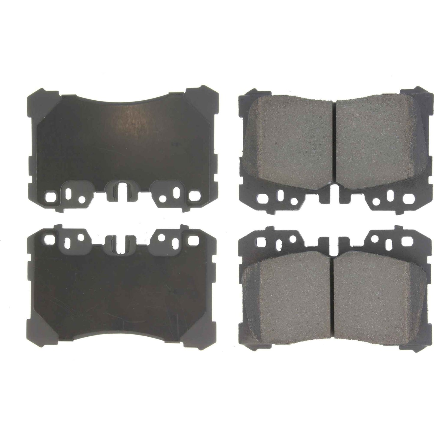 Centric Parts Disc Brake Pad Set Premium Ceramic with Shims for 2007-2017 Lexus LS460, 2018-2022 Lexus LS500 and LS500h, 2008-2016 Lexus LS600h, 2020-2022 Toyota Mirai Part 301.12820