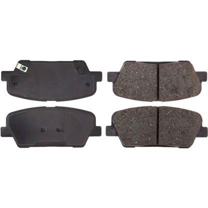 Centric Parts Premium Ceramic Brake Pads with Shims and Hardware 301.12842