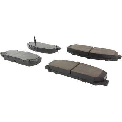 Centric Parts Disc Brake Pad Set Premium Ceramic with Shims and Hardware for 2010-2005 Infiniti QX56 2011-2006 Nissan Armada 2010-2007 Titan 301.12860